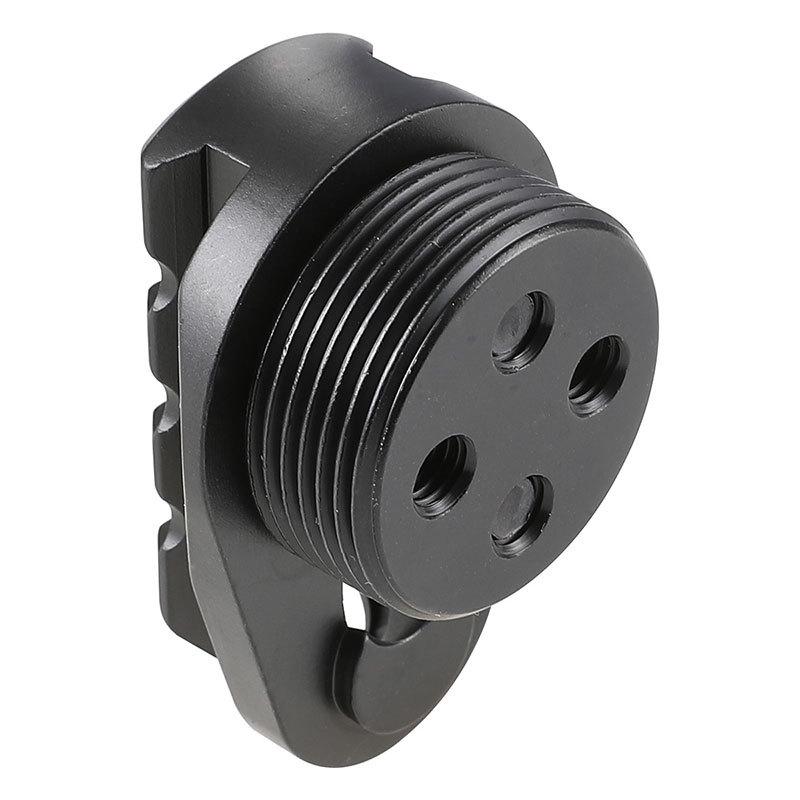 Airsoft Monster M1913ストックアダプター (20mmレール/GHK M4 GBB対応