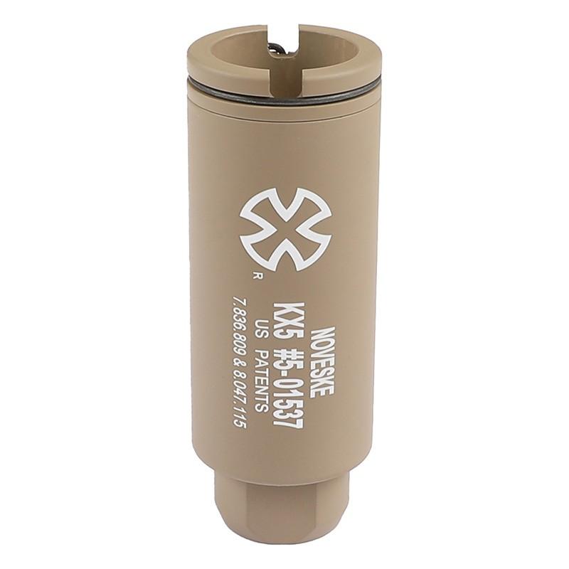 SAA Noveske KX5スタイル フラッシュハイダー (14mm逆ネジ) DE