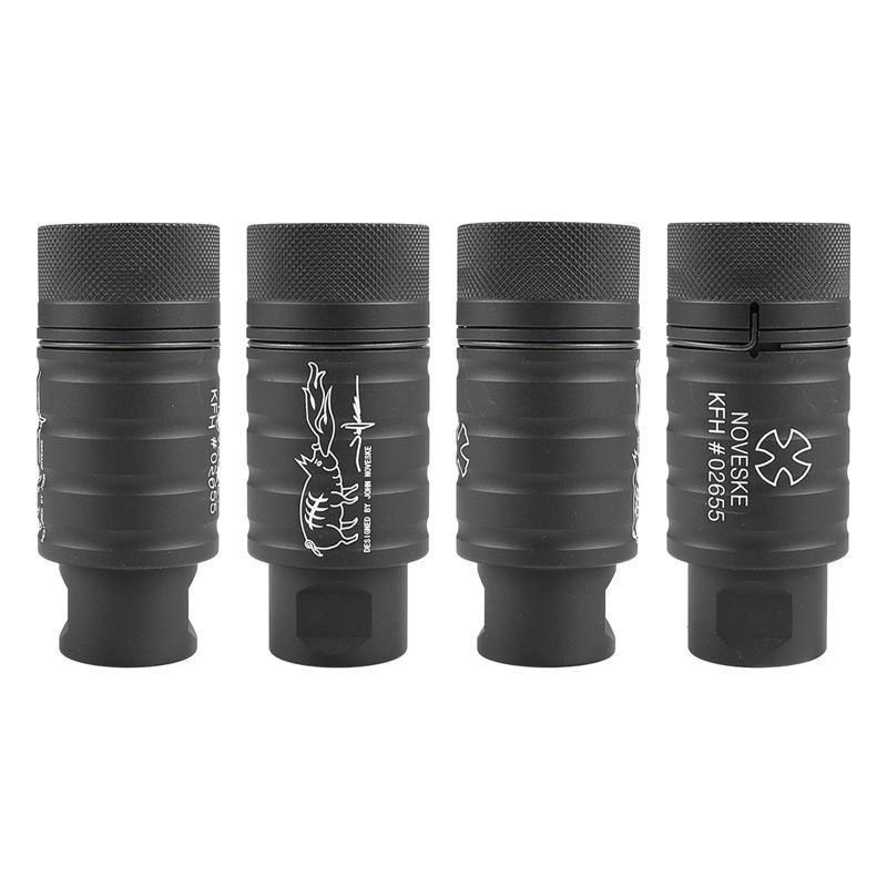SAA Noveske KFHスタイル フラッシュハイダー (14mm逆ネジ) BK