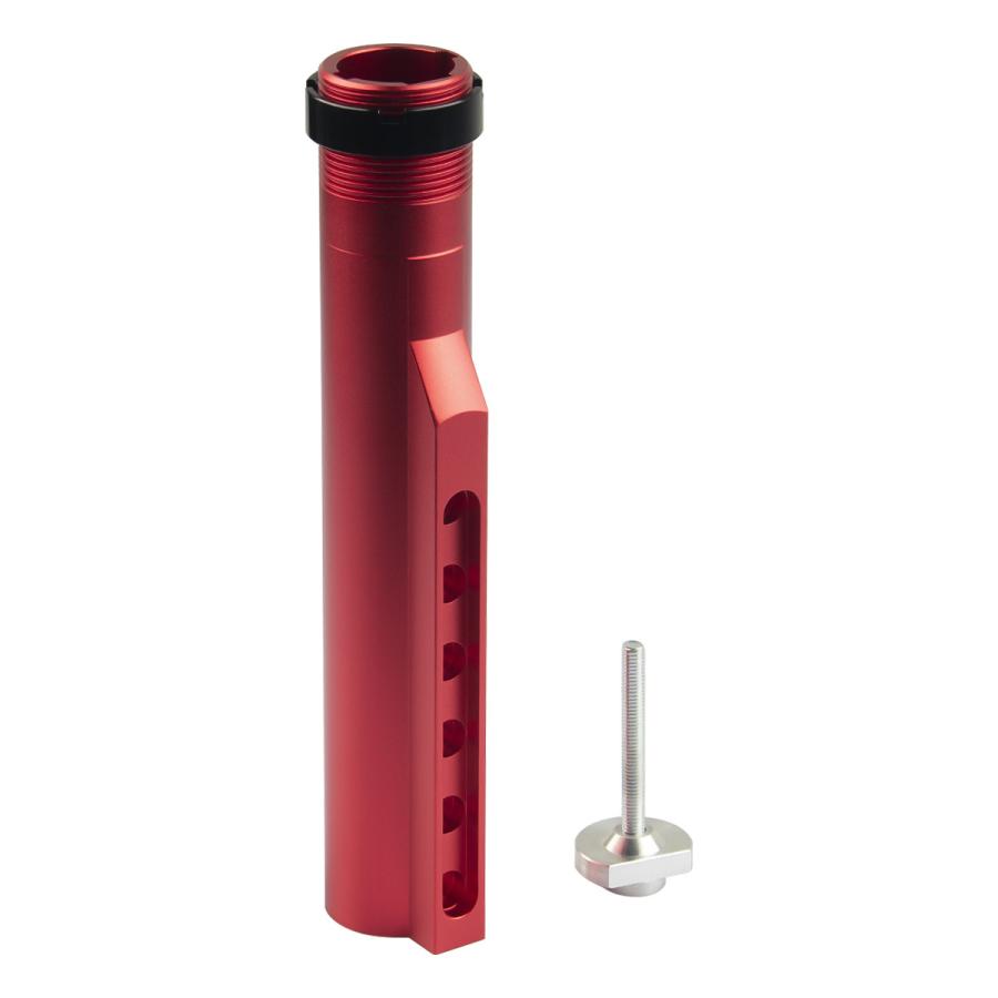 SAA 6ポジション バッファーチューブ (STD M4 AEG) RED : ミリタリー