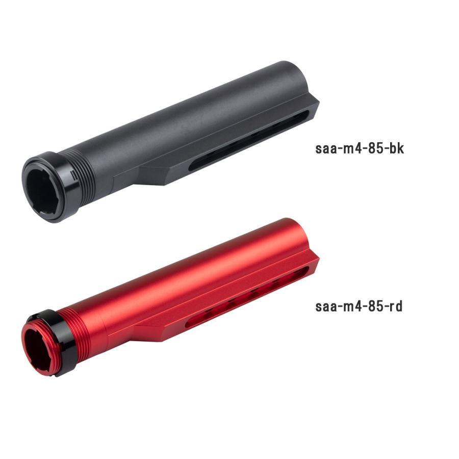 SAA 6ポジション バッファーチューブ (STD M4 AEG) RED : ミリタリー