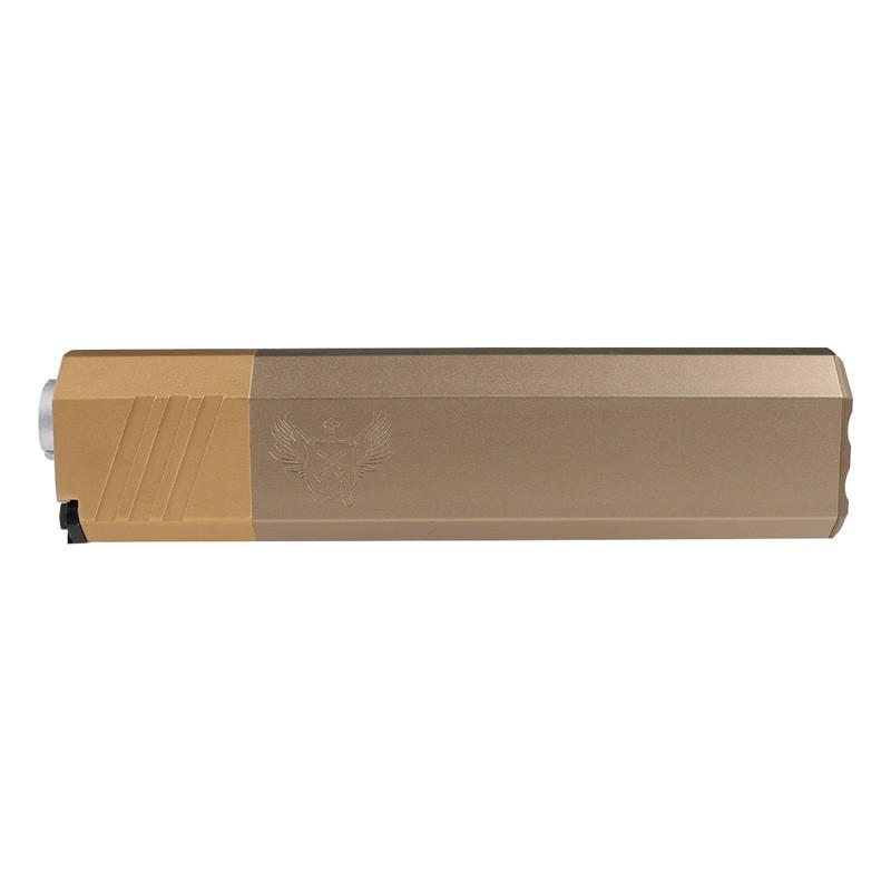 SAA SilencerCo Ospreyタイプサプレッサー 7inch (14mm逆ネジ) DE