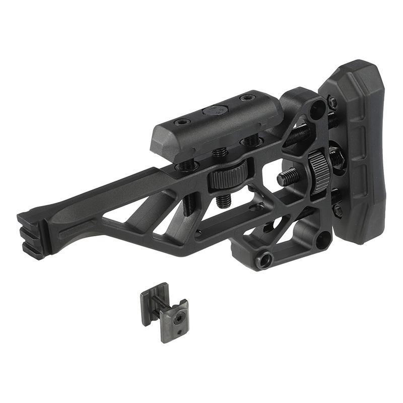 Silverback Recon Polymer Picatinny Stock Black ストック 20mmレール