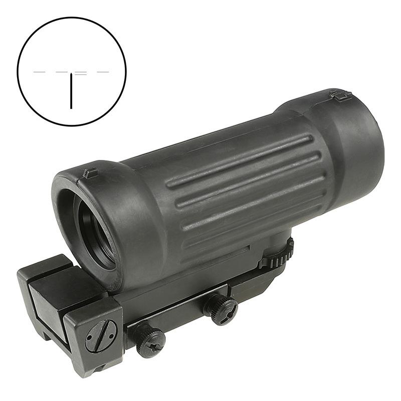 ELC M145タイプ4倍 スコープ ブラック BK Black 20mmレール 4倍固定