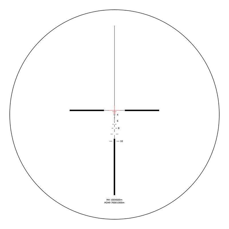 TR ACOG TA31 タイプ 4倍 スコープ & OP ダットサイト ブラック BK