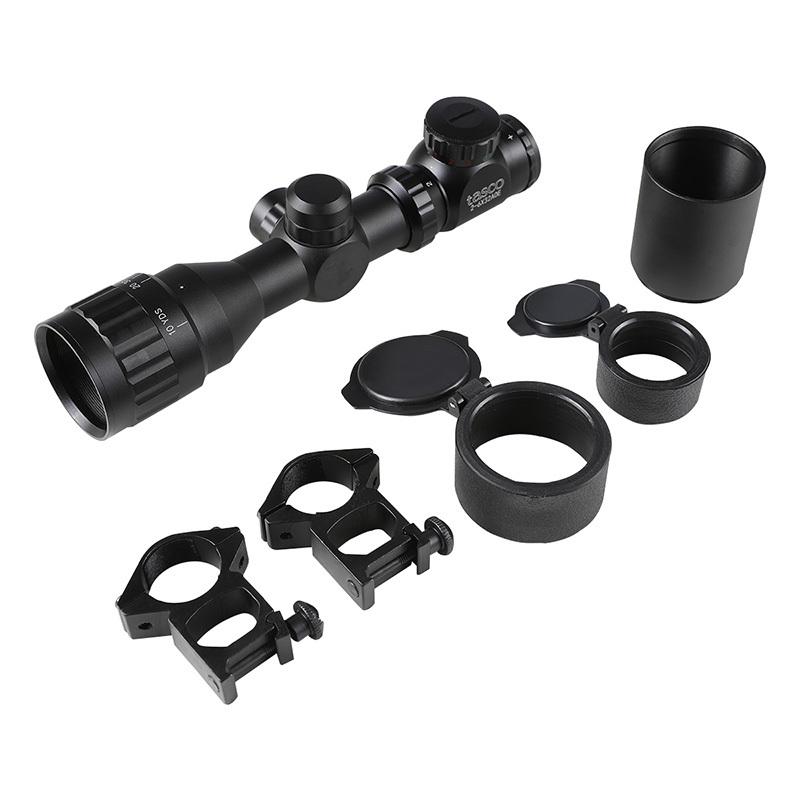 ANS Optical 2-6x32 AOEライフルスコープ ANS Optical 2-6倍可変ズーム 近距離戦にも！ 2-6x32 AOE