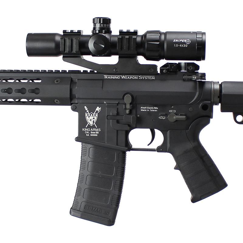 3 Colar Illuminated 1.5-4×28 ライフルスコープ（ワンピース