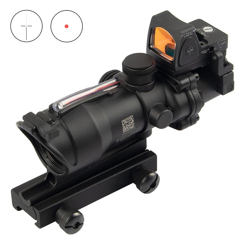 TR ACOG4×32スコープ&RMRドットレプリカ 集光チューブ式発光 TR ACOG4×32スコープ&RMRドットレプリカ 集光チューブ式発光