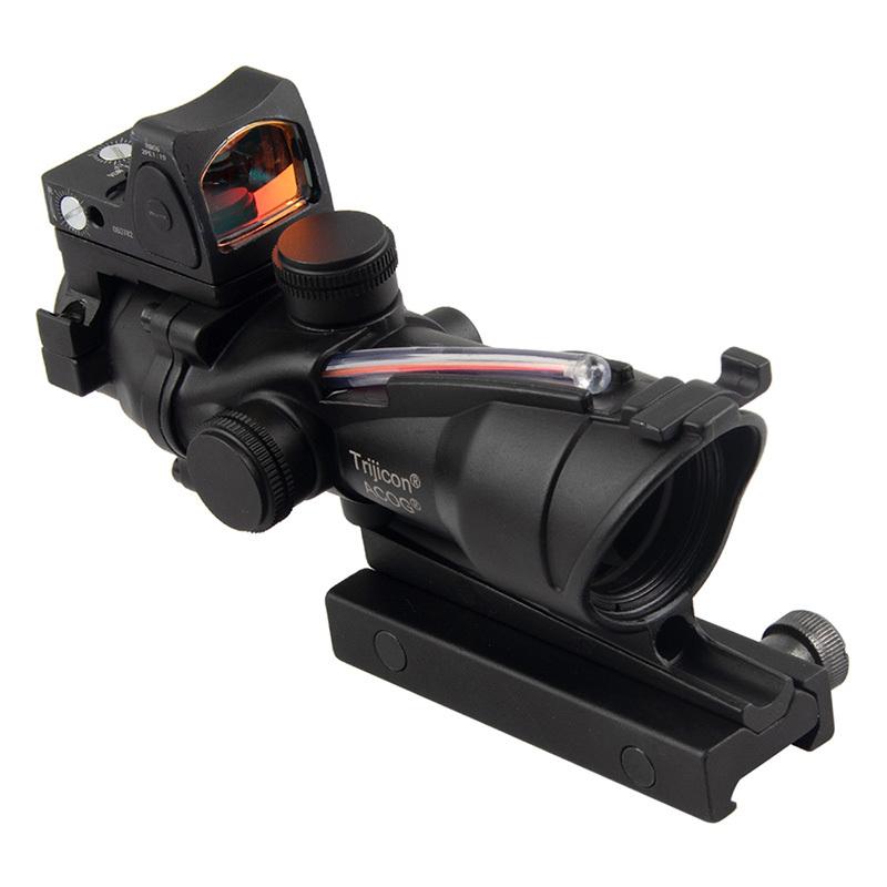 TR ACOG4×32スコープ＆RMRドットレプリカ 集光チューブ式発光モデル