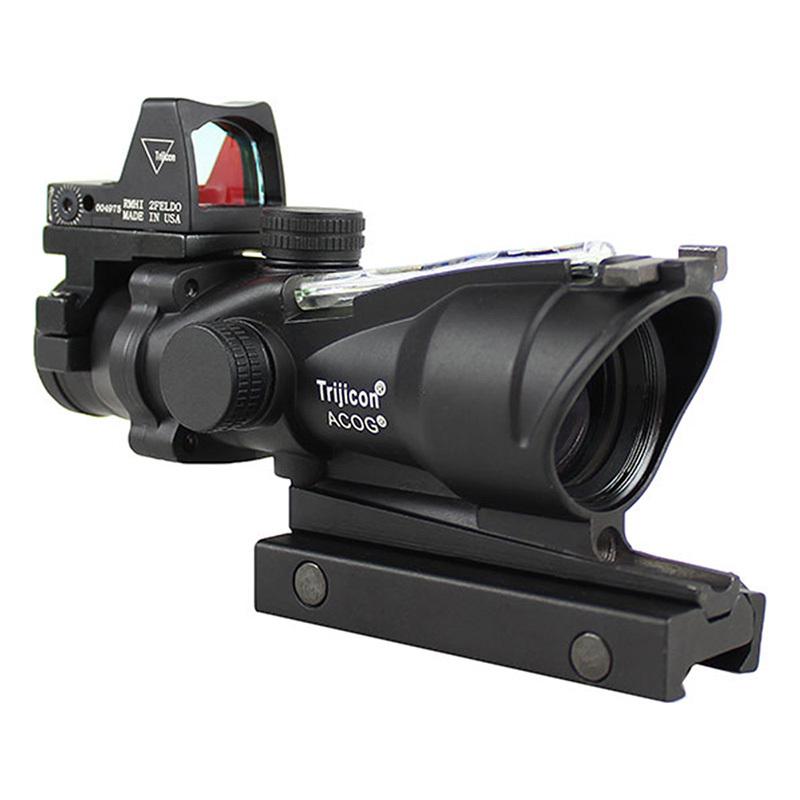 TR ACOG4×32スコープ＆RMRドットレプリカ 集光チューブ式グリーン発光