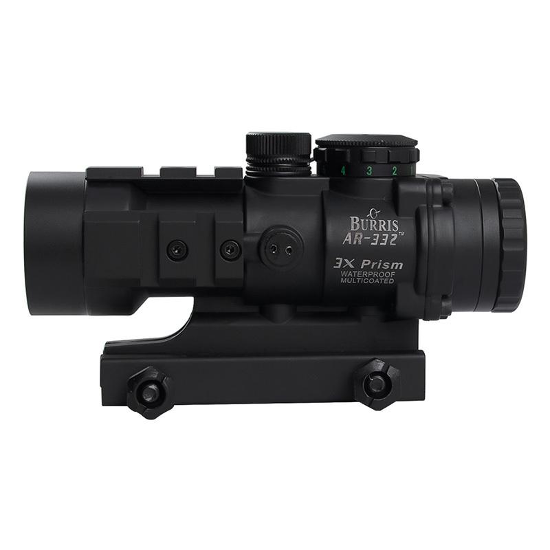 【中古美品】AR-332 3x32集光スコープ グリーンシェブロンレティクル BIGDRAGON BURRIS AR-332タイプ 3x32集光スコープ グリーン