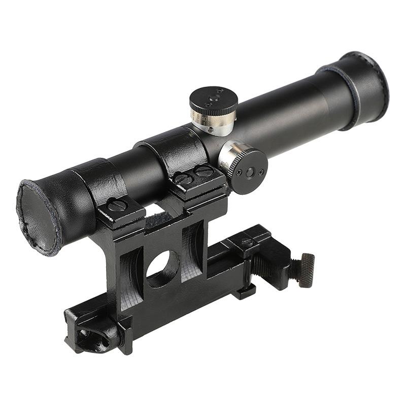 Firefield PU Mosin-Nagant/SVT-40タイプ 3.5倍スコープ ブラック BK Black 3.5倍固定 ...