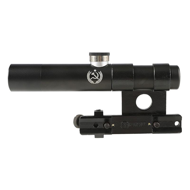 Firefield PU Mosin-Nagant/SVT-40タイプ 3.5倍スコープ ブラック BK Black 3.5倍固定 ...