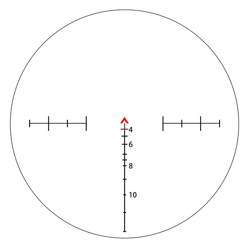 TR ACOGタイプ 4×32集光レッドファイバースコープ/RMRセット (Chevron Reticle/Metric Marking) ブラック BK Black 20mmレール 4倍固定｜hercules-gear｜09