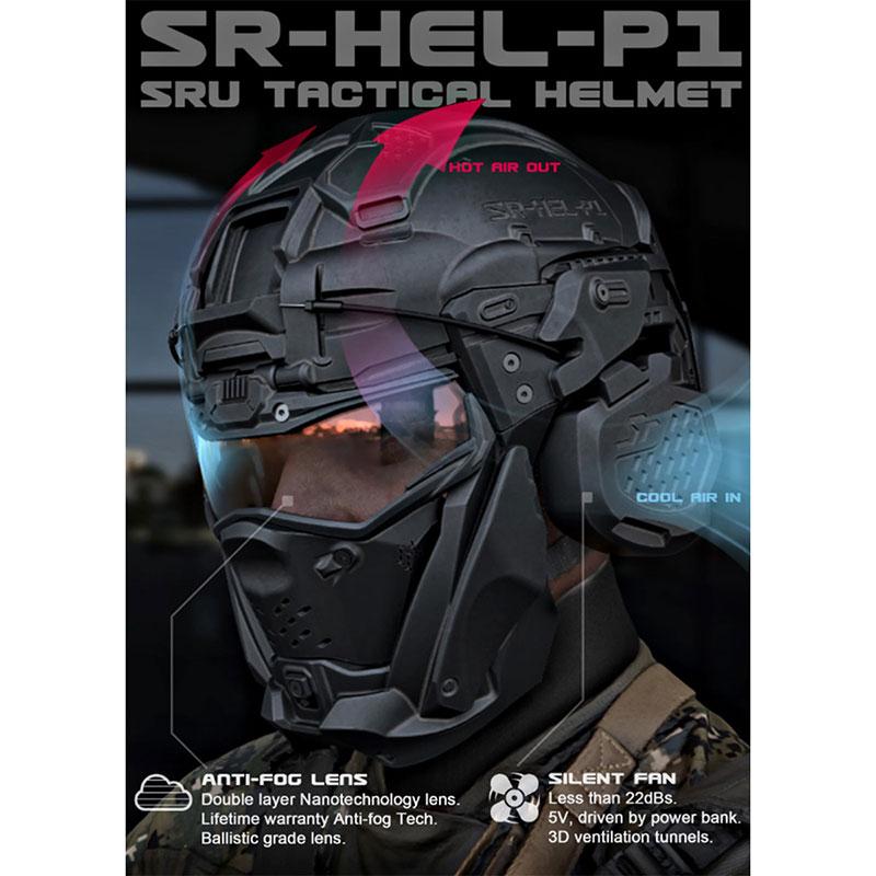 セール】SRU タクティカルヘルメットセット (FAST BJヘルメット