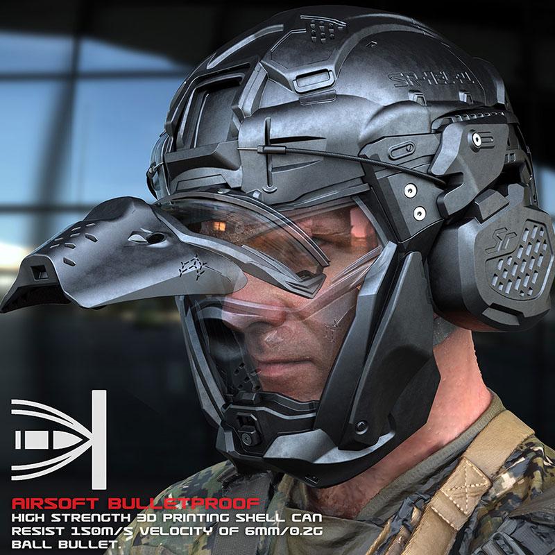 セール】SRU タクティカルヘルメットセット (FAST BJヘルメット