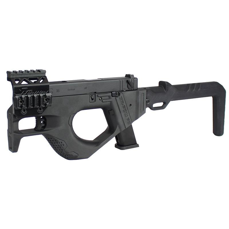 くりお。様 売約済み カービンキットKurz強化型ver.3メタルストックパイプ SRU WEグロック対応PDW P3カービンキット BK : ミリタリーショップ