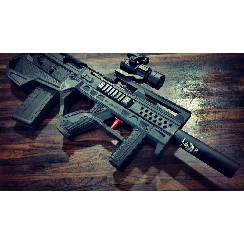 SRU GHK G5用 PDW PS ブルパップカスタムキット BK : ミリタリー