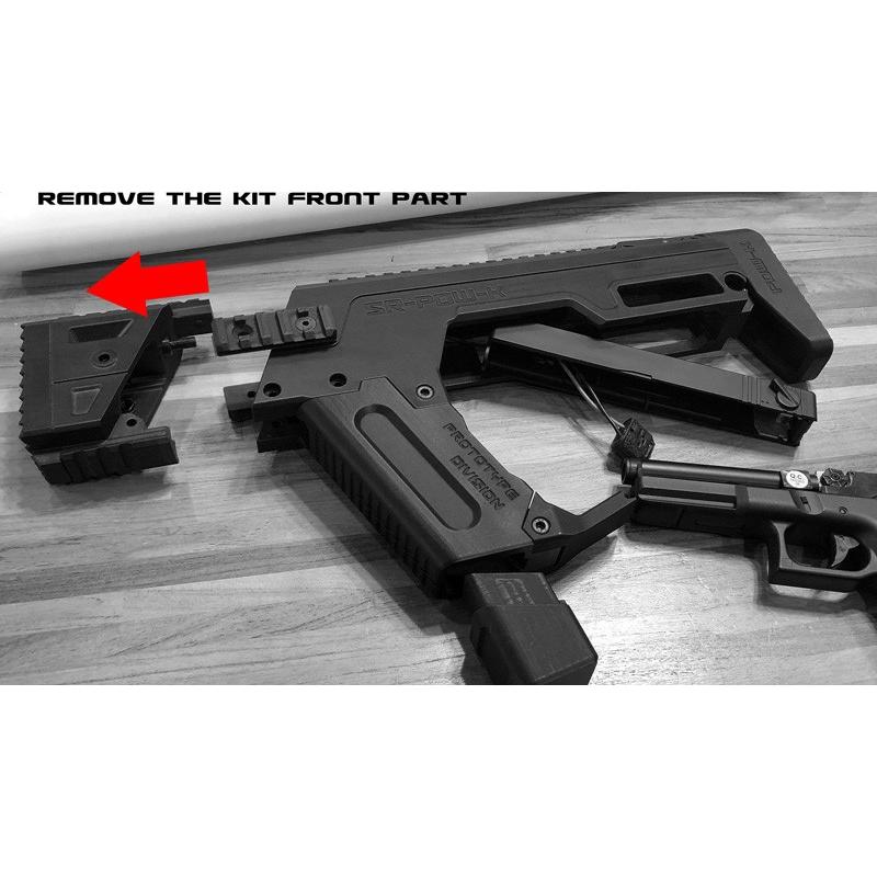 SRU Glock PDWキット用 延長ミニコネクター 【 ネコポス可