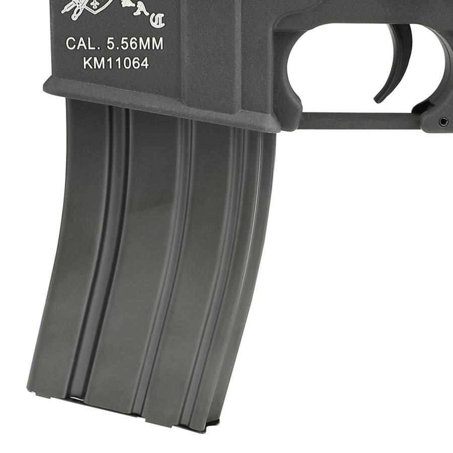 電動エアガン ブラック/グレー　SR-16-5.56mm SRC KAC SR-16 フルメタル電動ガン NV (KAC Marking JP Ver.) エアガン