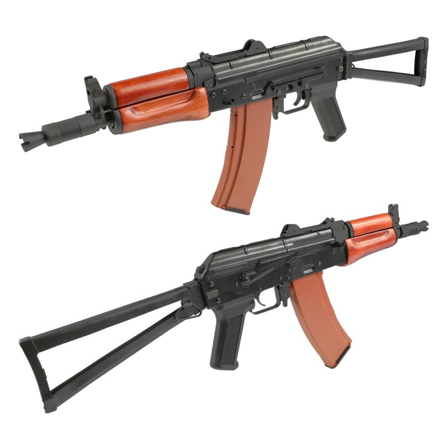 SRC AKS-74U フルメタル電動ガン NV (リアルウッド JP Ver