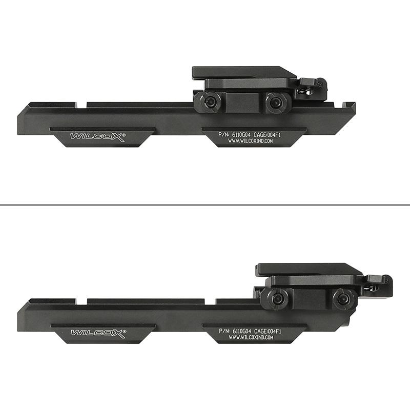 SOTAC GEAR WILCOXタイプ サイドフリップマウント(右展開)＆ ライザー