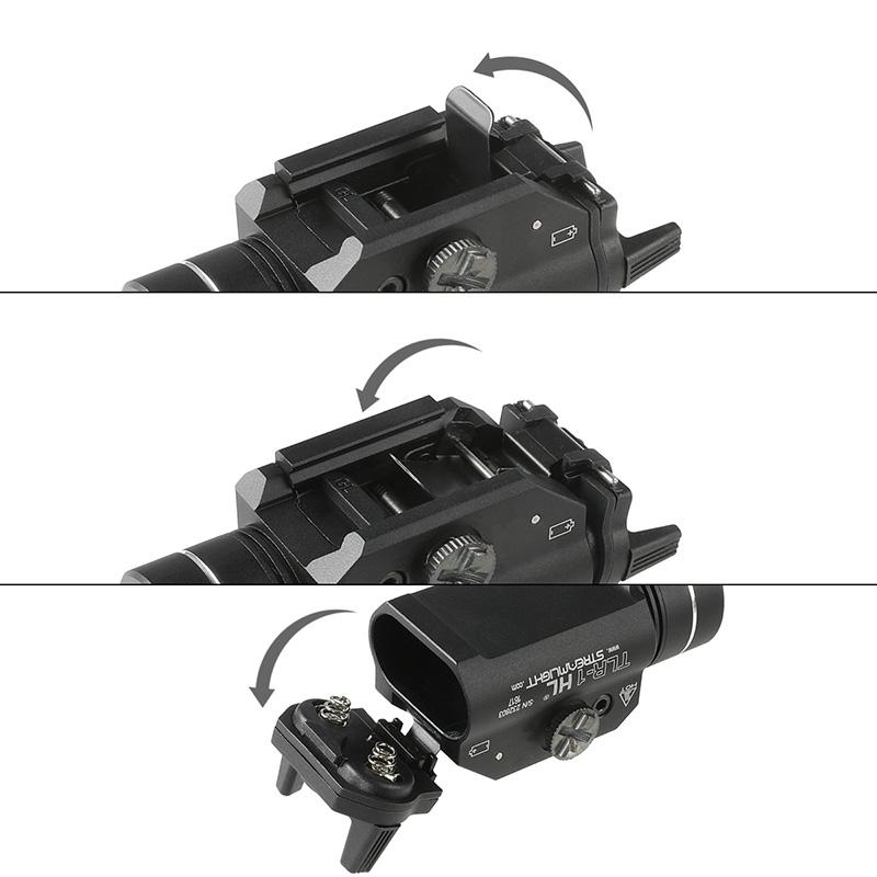 SOTAC GEAR TLR-1 HLスタイル ピストルライト Black ウェポンライト