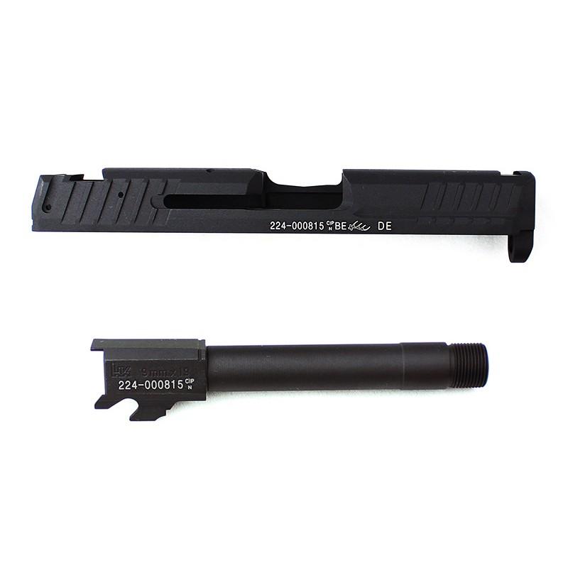 TAITAN AIRSOFT UMAREX VP9対応タクティカルスライド\u0026バレルセット 14mm逆ネジの画像