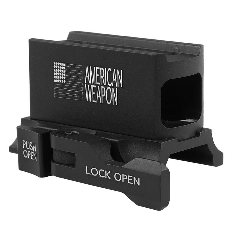FMA Aimpoint T1/ H1ドットサイト用 QDハイマウント : ミリタリー