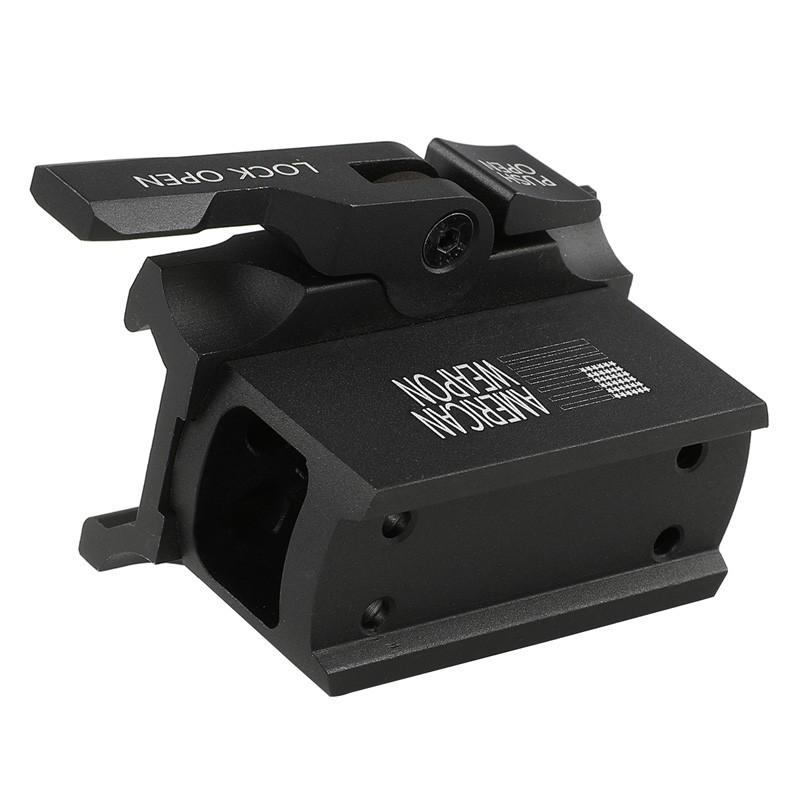 FMA Aimpoint T1/ H1ドットサイト用 QDハイマウント : ミリタリー