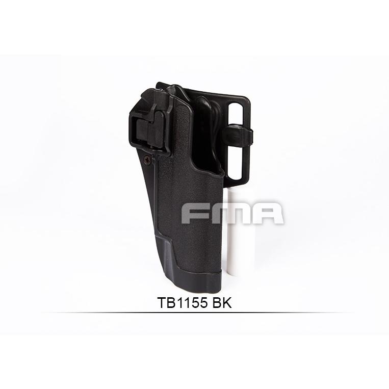 FMA BLACKHAWK! SERPAタイプ CQCホルスター M1911 右用 BK ブラック