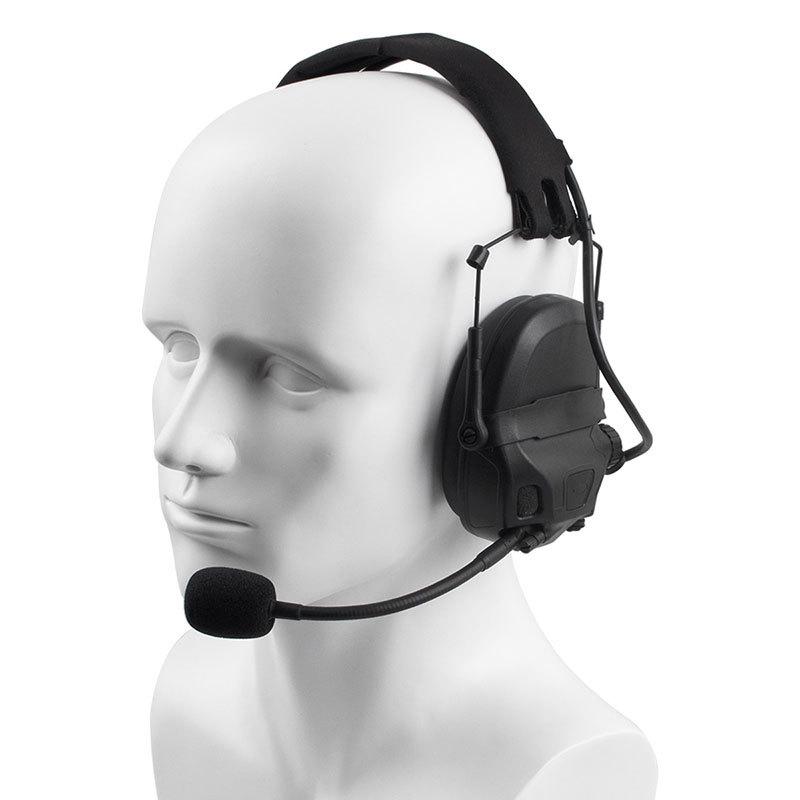 FCS＆FMA AMP タクティカルコミュニケーションヘッドセット BK
