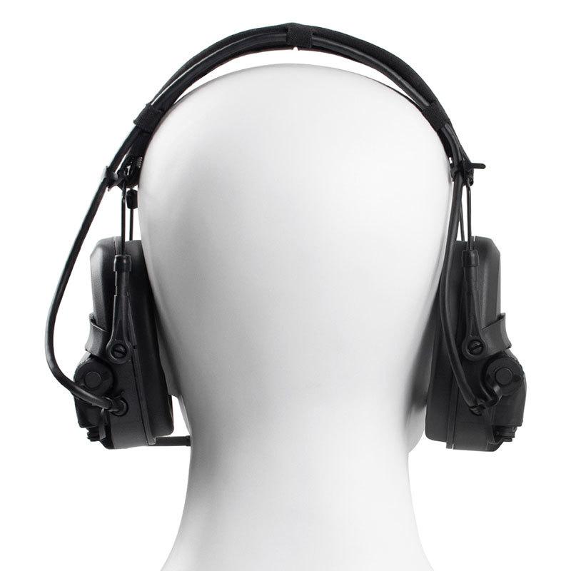 FCS＆FMA AMP タクティカルコミュニケーションヘッドセット BK