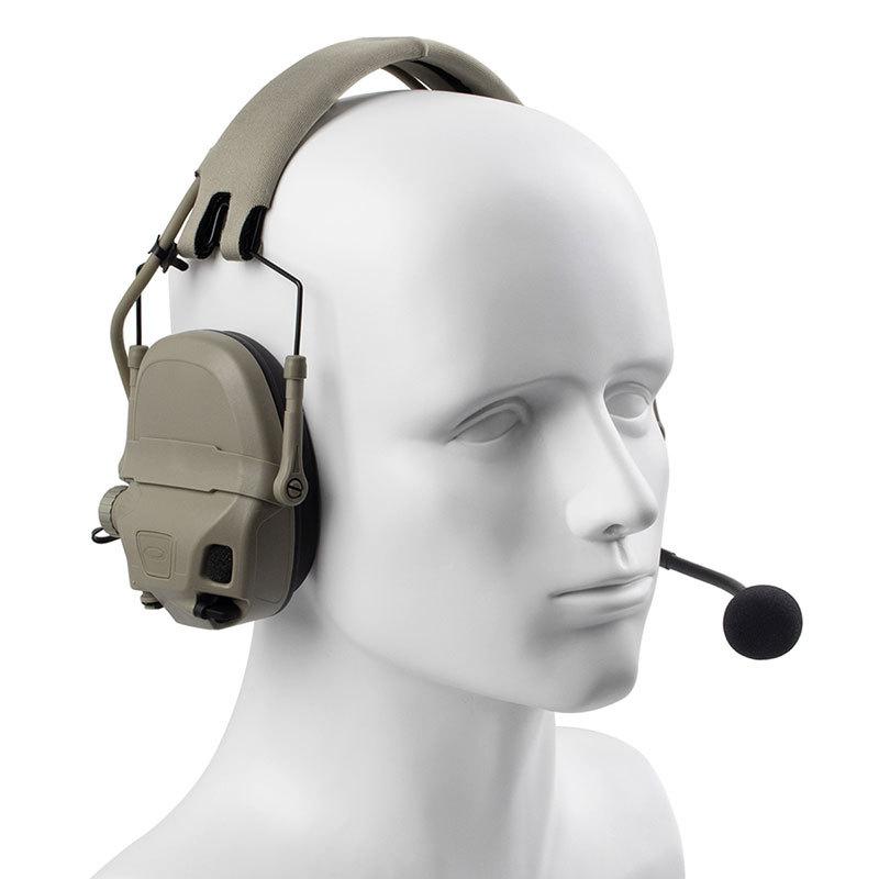 FCS&FMA AMP ヘッドセット FCS AMP Tactical HeadSet Noise Reduction Military Aviation