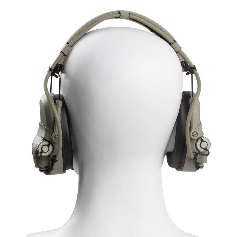 FCS&FMA AMP ヘッドセット FCS＆FMA AMP タクティカルコミュニケーションヘッドセット BK