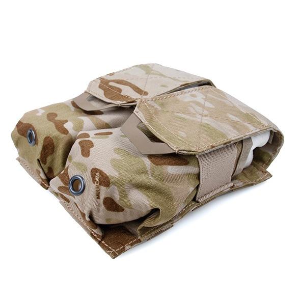 TMC QUOP ダブル M4 マガジンポーチ MulticamArid マルチカムアリッド