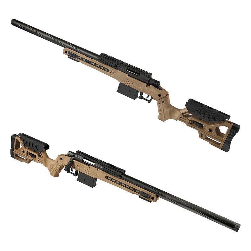 SLONG Airsoft TSR-100 ボルトアクションスナイパーライフル TAN