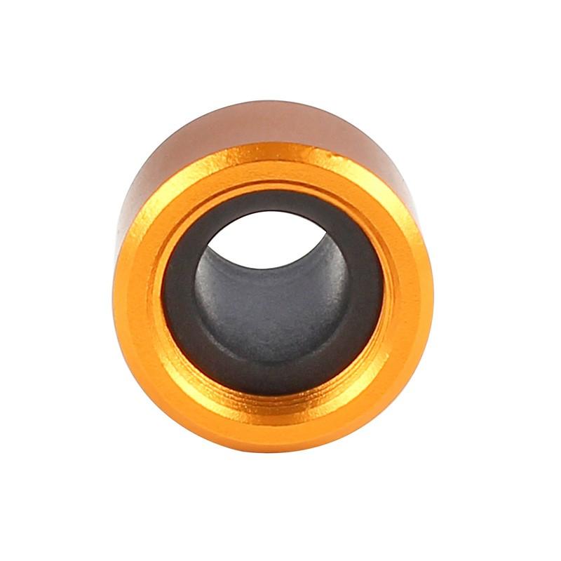 SLONG Airsoft WE ガスハンドガン用マズルアダプター Gold (11mm+→14mm-/マズルプロテクター付属)|hercules-gear|04