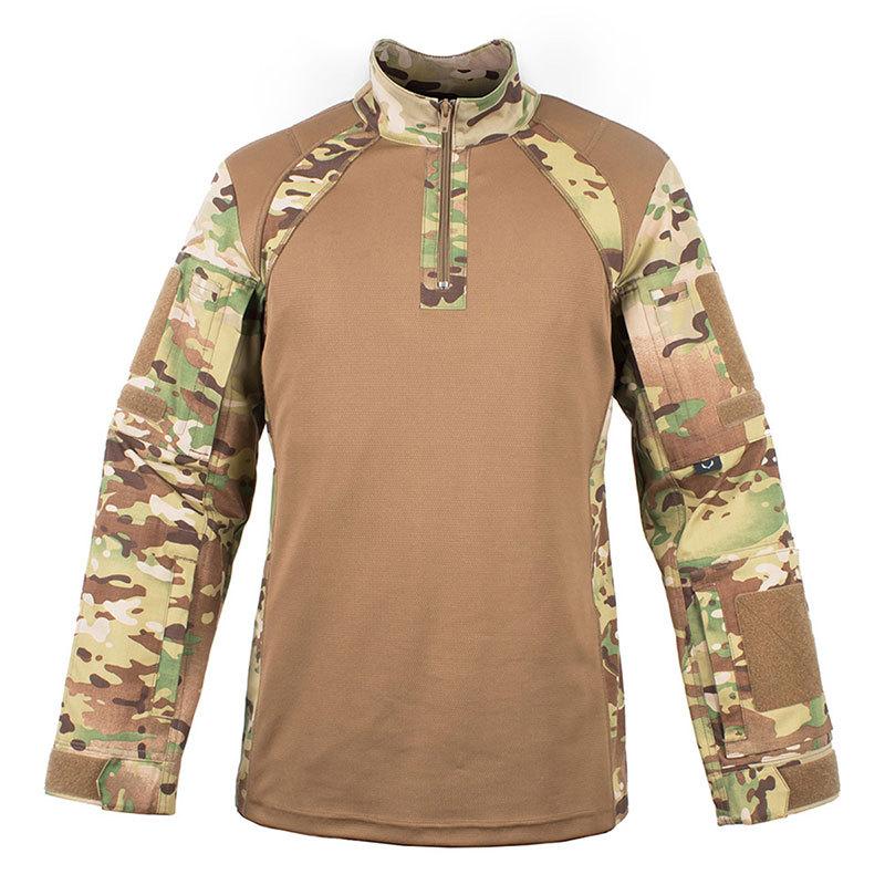 VanceFly Reckless タクティカル コンバット シャツ Coyote M