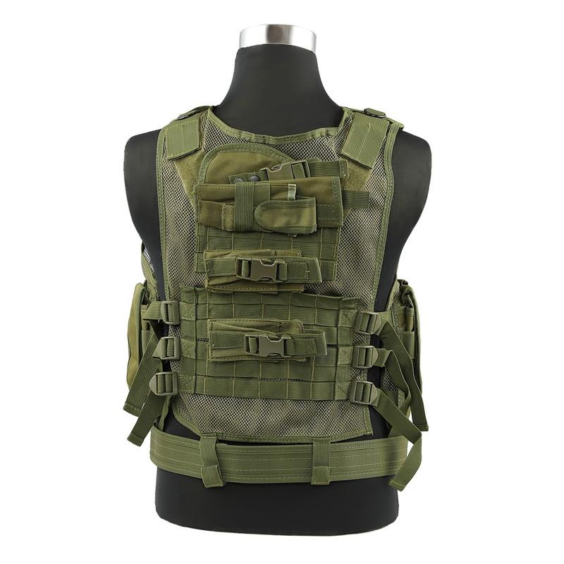 ミリタリー装備　タクティカルベスト　ヘルメット WoSporT MV-1 タクティカルメッシュベスト BK : ミリタリーショップ