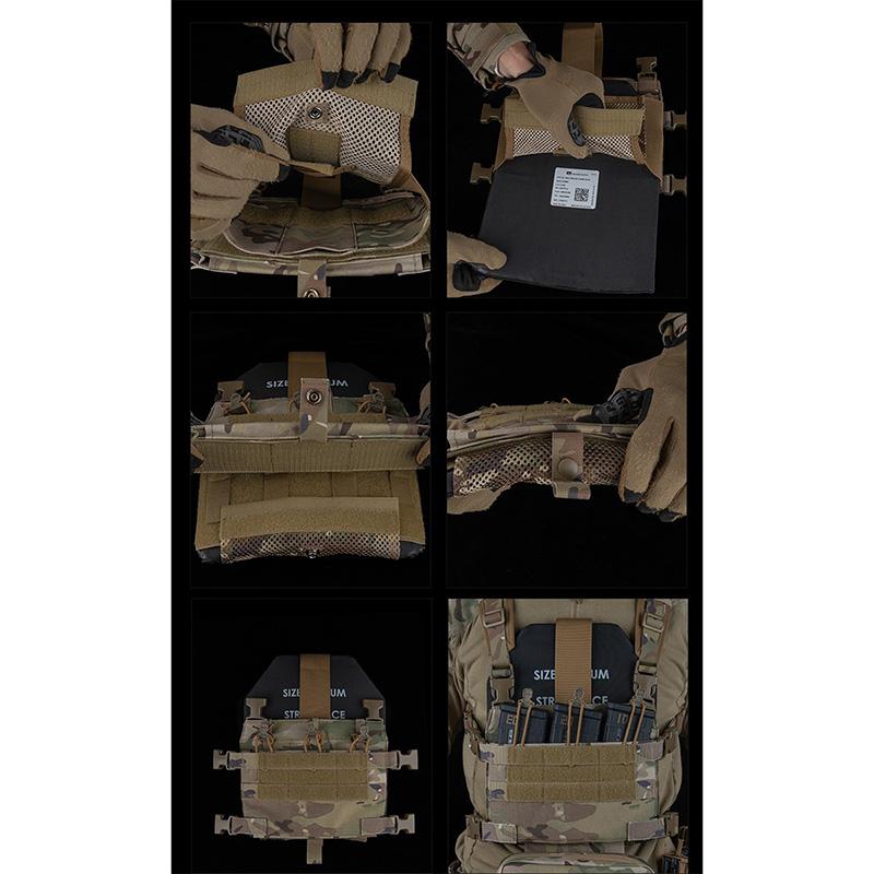 WoSporT CPスタイル Rシリーズ チェストリグコンボ Black : ミリタリー