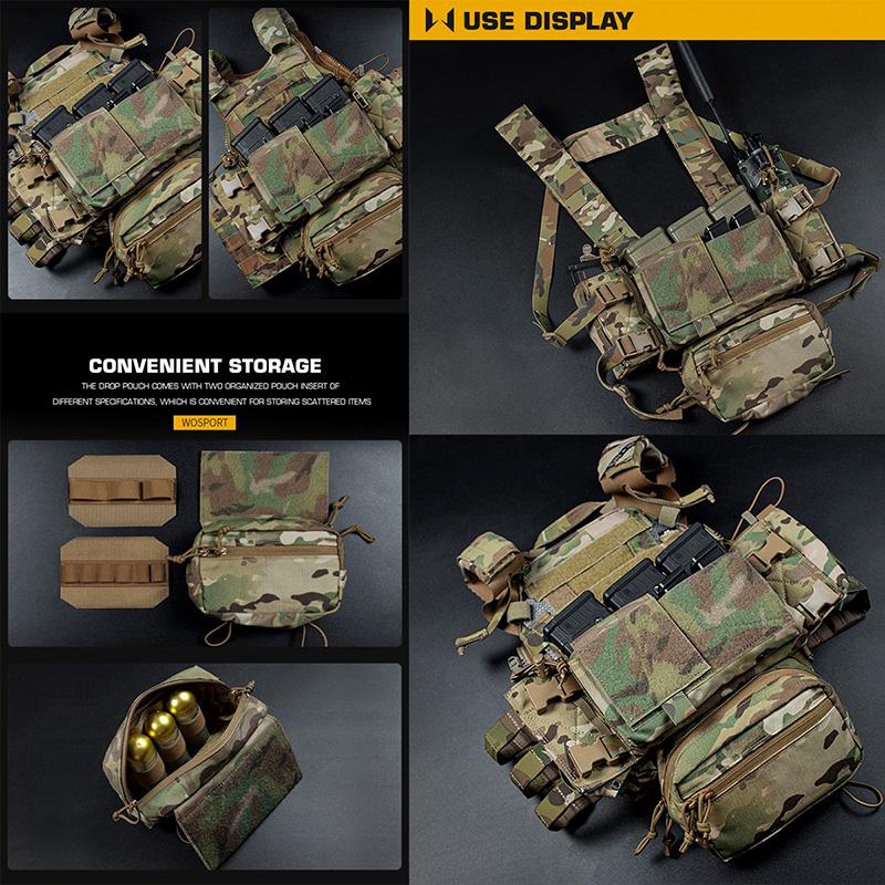 WoSporT Spiritus Systemsタイプ Micro Fight MK4チェストリグ CP