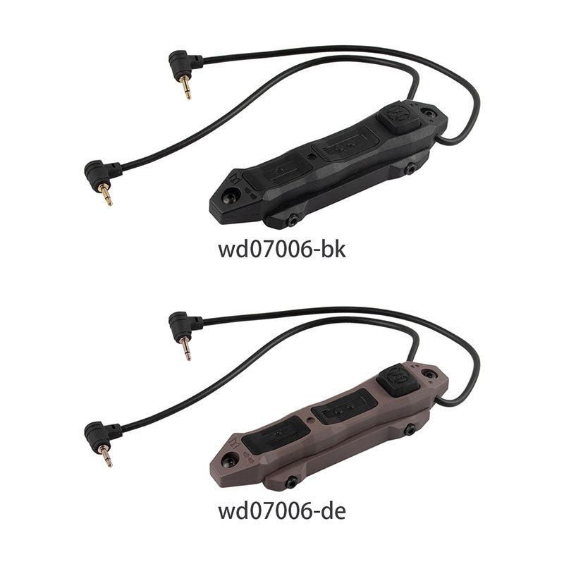 WADSN TAPSタイプ デュアルスイッチ PEQ/2.5mmプラグ×2 (M-LOK