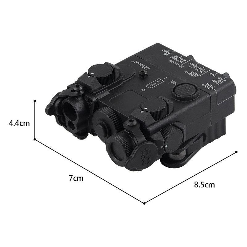WADSN DBAL-A2タイプ ダミーエイミングデバイス BK : ミリタリー