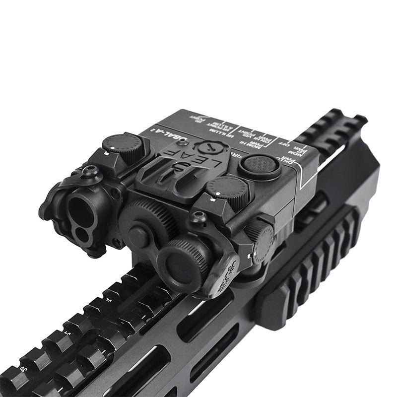 WADSN DBAL-A2 レプリカ エイミングデバイス ダミーモデル ブラック WADSN DBAL-A2タイプ ダミーエイミングデバイス BK : ミリタリー