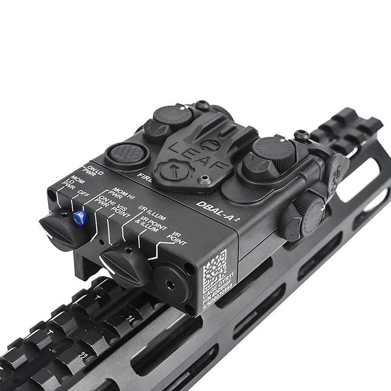 WADSN DBAL-A2タイプ ダミーエイミングデバイス BK : ミリタリー