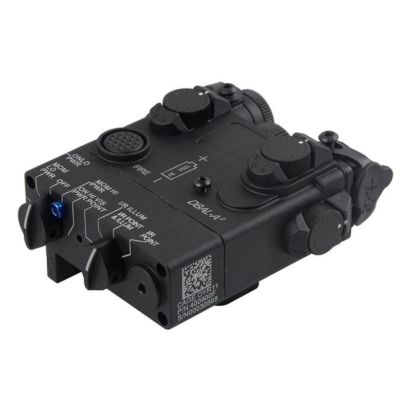 WADSN DBAL-A2タイプ ダミーエイミングデバイス BK : ミリタリー