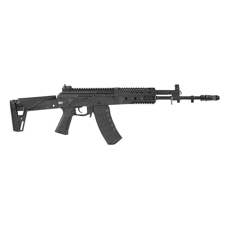 WELL PRO AK-12M1 BK エアガン アサルトライフル ハードガンケース付 (日本仕様/Eshooter Kestrel V3 BASIC電子トリガー・プリコック機能搭載)の画像