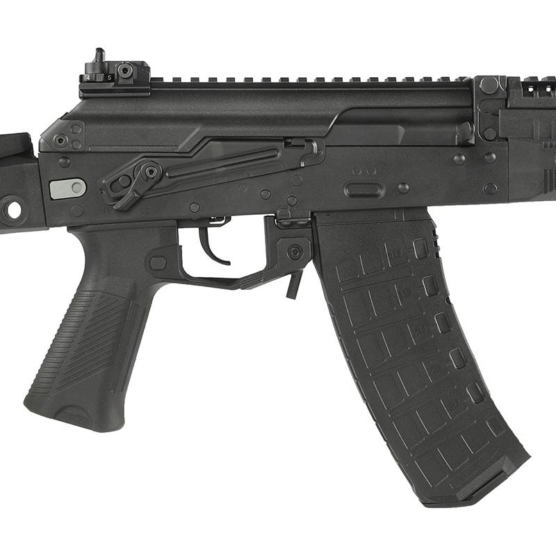 WELL PRO AK-12M1 BK エアガン アサルトライフル ハードガンケース付 (日本仕様/Eshooter Kestrel V3 BASIC電子トリガー・プリコック機能搭載)の画像