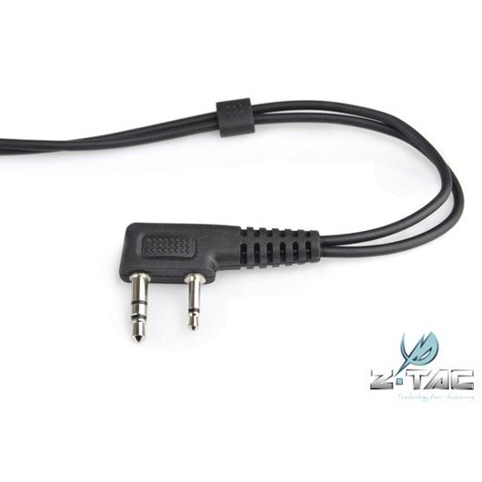 Z-Tactical 骨伝導ヘッドセット フィンガーPTT KENWOOD用 : ミリタリー